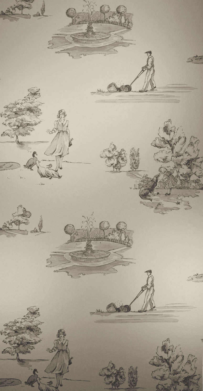 Обои Nina Campbell Album 3 Promenade NCW3837-01